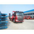 Foton light truck flat bed excavator transport